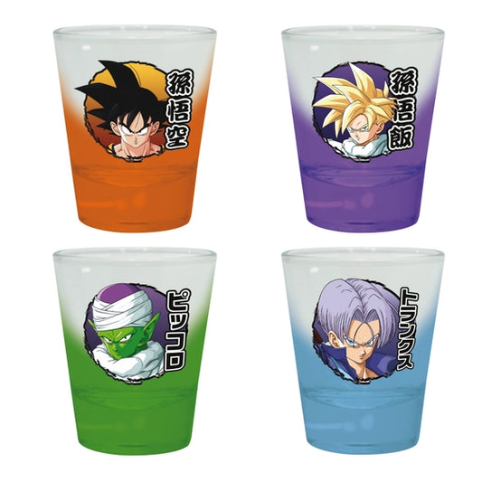 Dragon Ball Z Shot Glass Set - Heroes