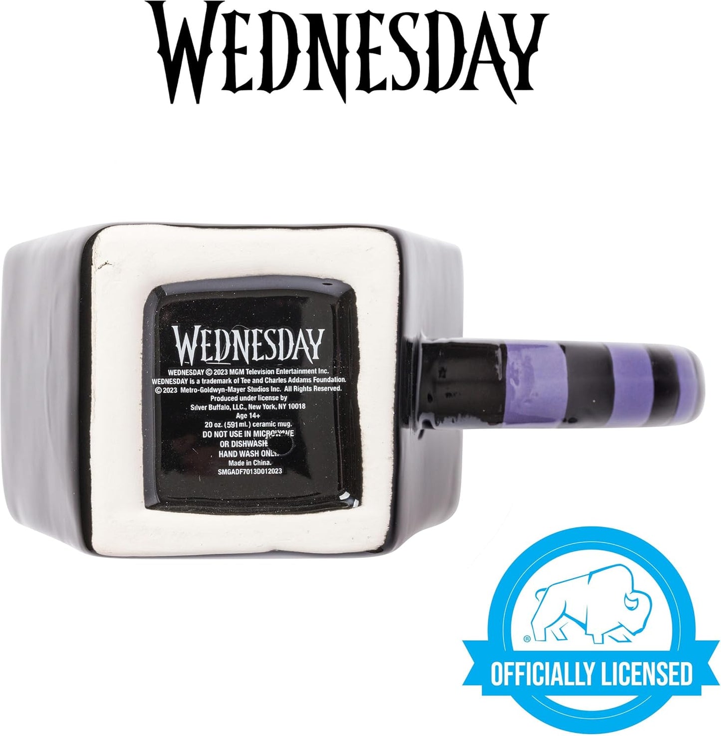Netflix Wednesday 20oz Sculpted Mug