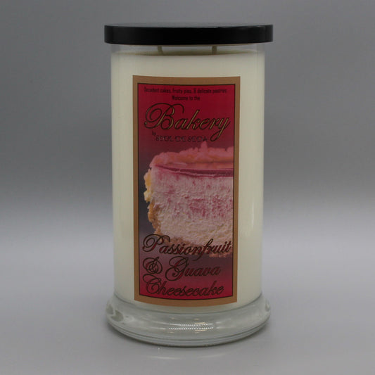 Soul De Seda Soy Candle 20oz Bakery Passionfruit Guava Cheesecake