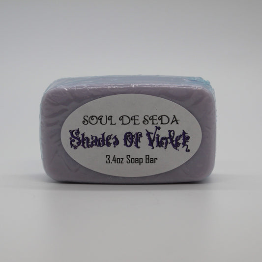 Soul De Seda Soap Bar Garden Shades of Violet
