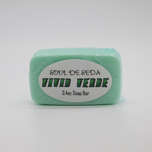 Soul De Seda Soap Bar Original Vivid Verde