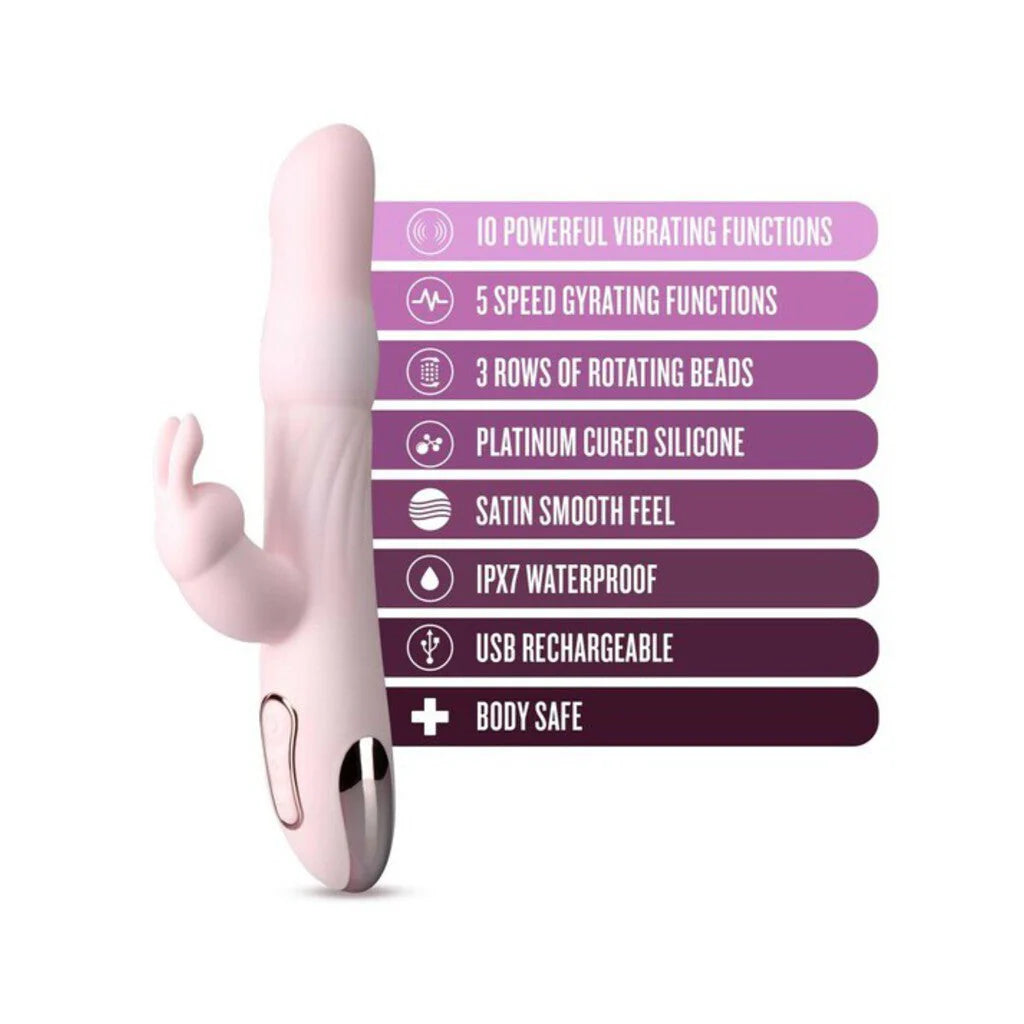 Lush Aurora Rechargeable Silicone Rabbit Vibrator - CLEARANCE
