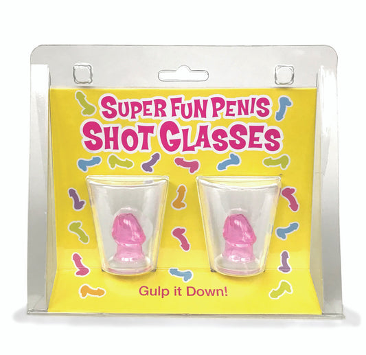 Candyprints Super Fun Penis Shot Glasses (Set of 2)