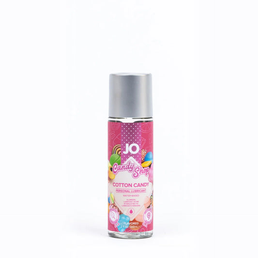 JO H2O Candy Shop Water-Based Flavored Lubricant Cotton Candy 2floz
