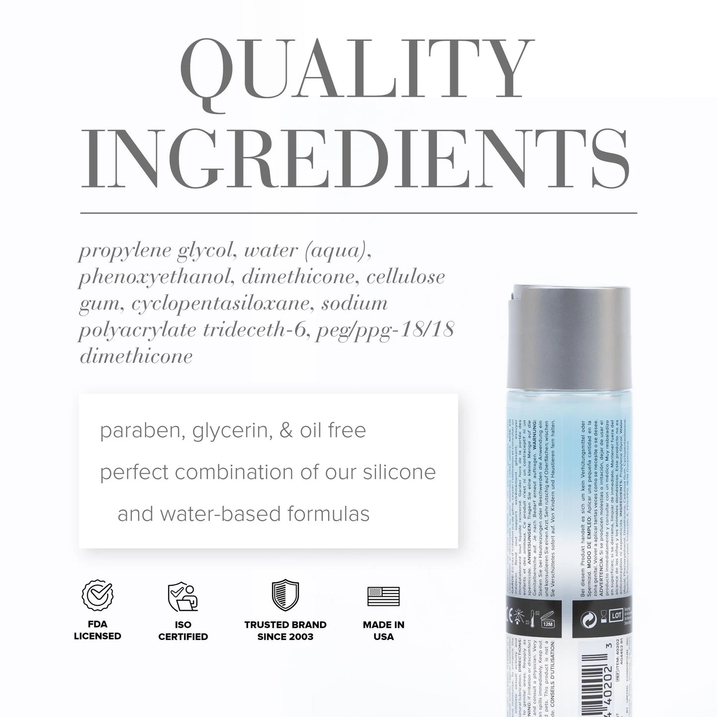 JO Classic Hybrid Lubricant - Asst. Sizes Available