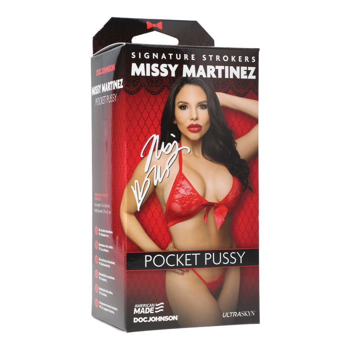 Doc Johnson Signature Strokers Missy Martinez ULTRASKYN™ Pocket Pussy - CLEARANCE
