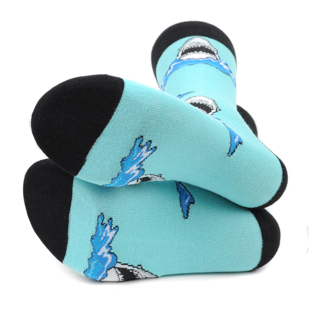 Parquet Men's Shark Novelty Socks