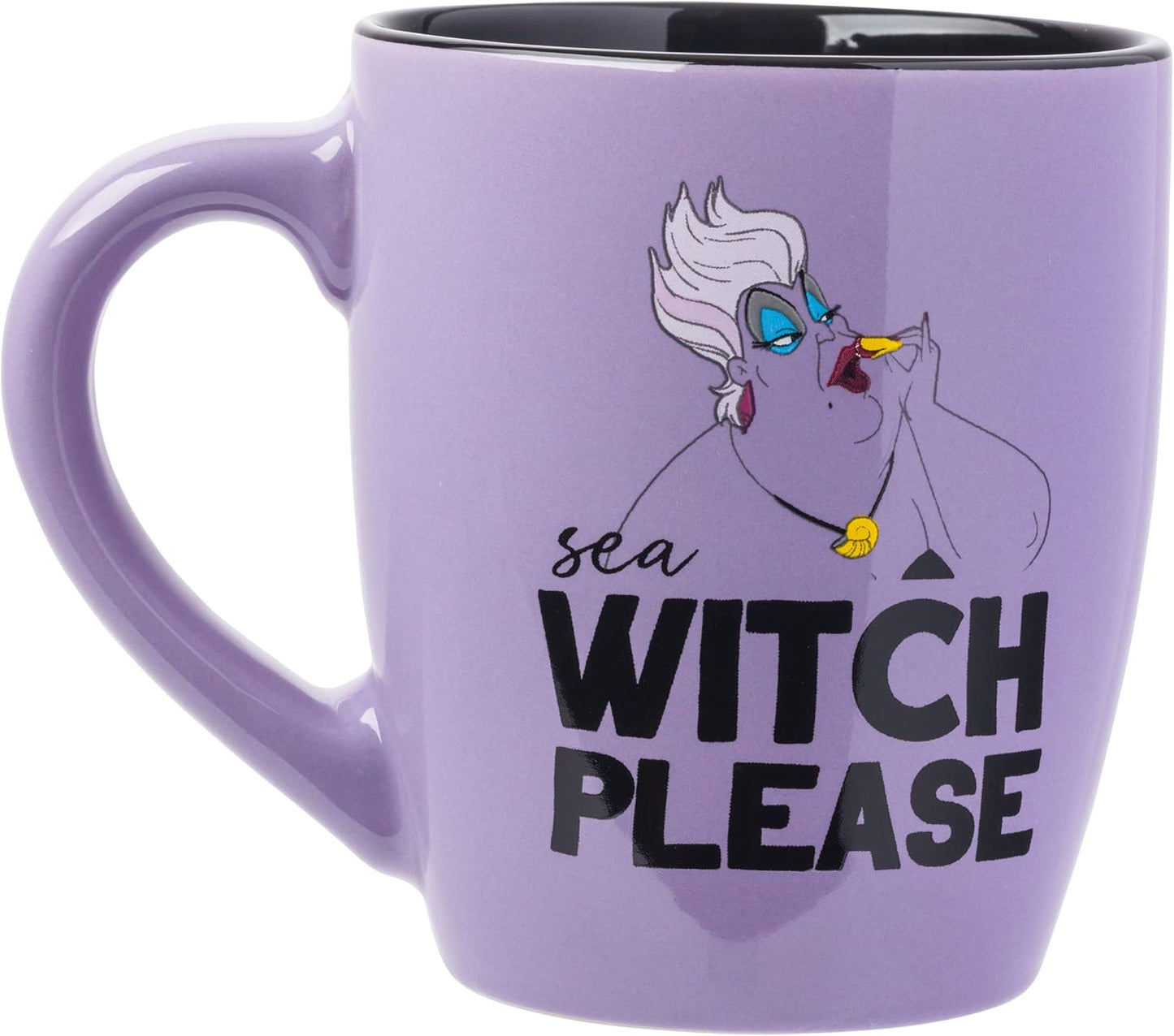 Disney Villains Ursula 25floz Jumbo Curved Ceramic Mug