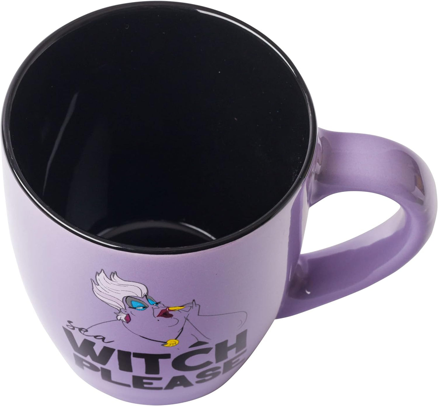 Disney Villains Ursula 25floz Jumbo Curved Ceramic Mug