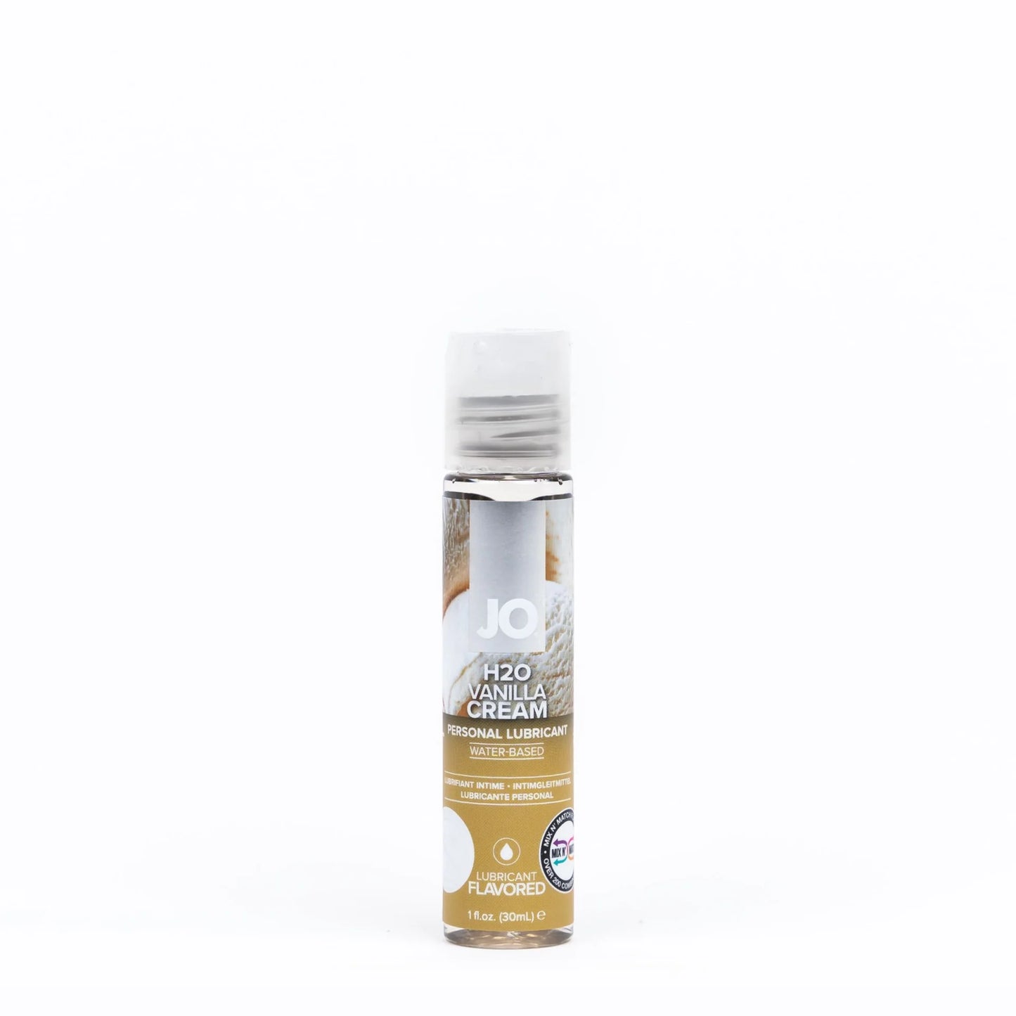 JO H2O Flavored Water-Based Lubricant Vanilla Cream - Asst. Sizes Available