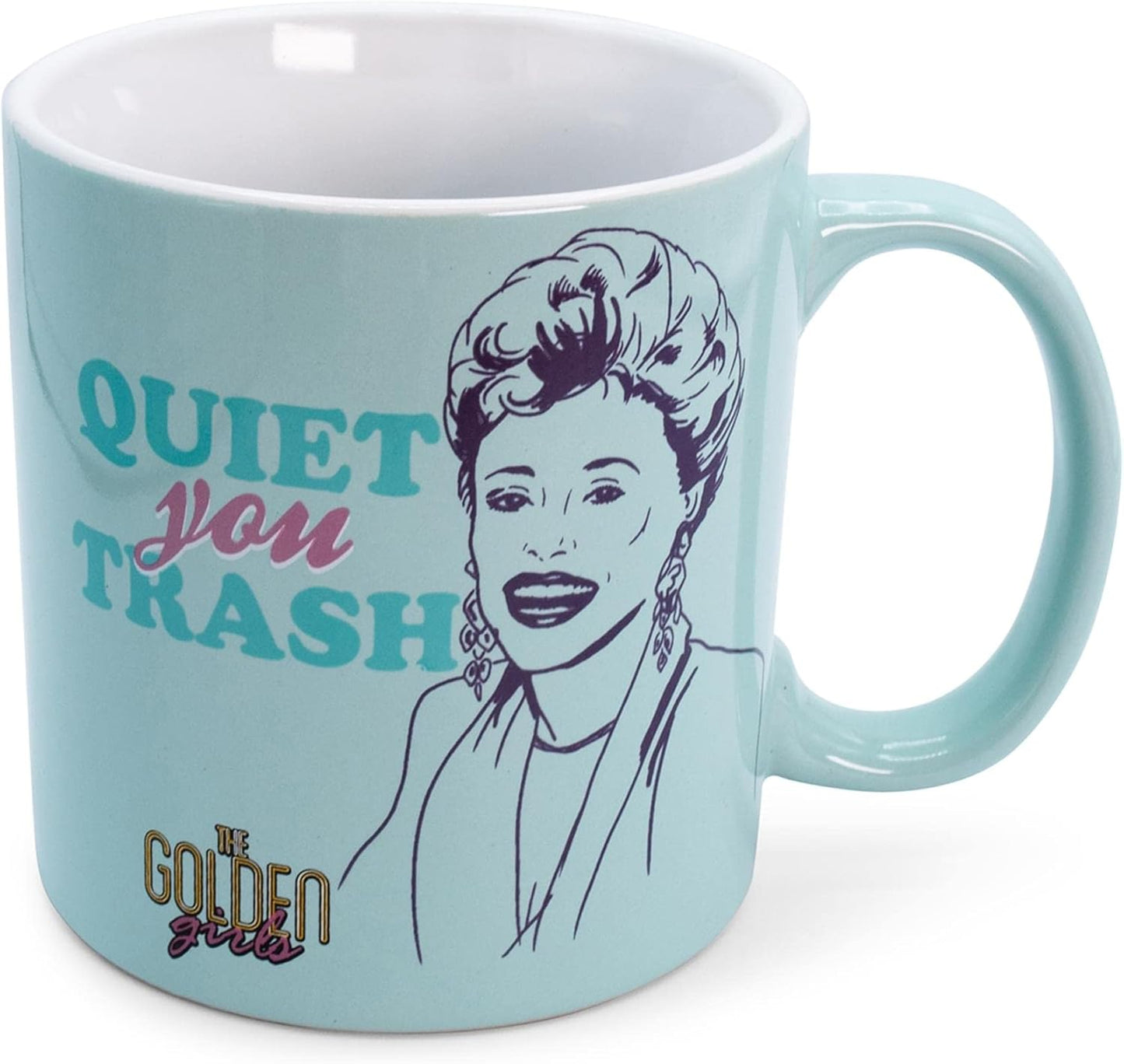 Golden Girls Quiet You Trash 20oz Ceramic Mug CLEARANCE