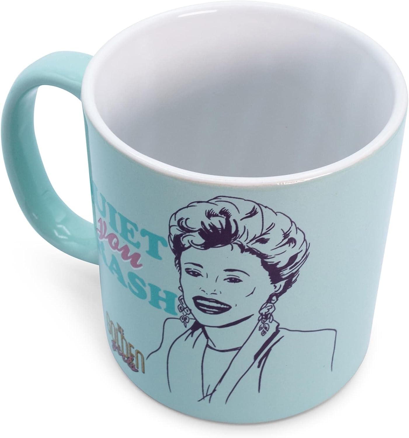 Golden Girls Quiet You Trash 20oz Ceramic Mug CLEARANCE
