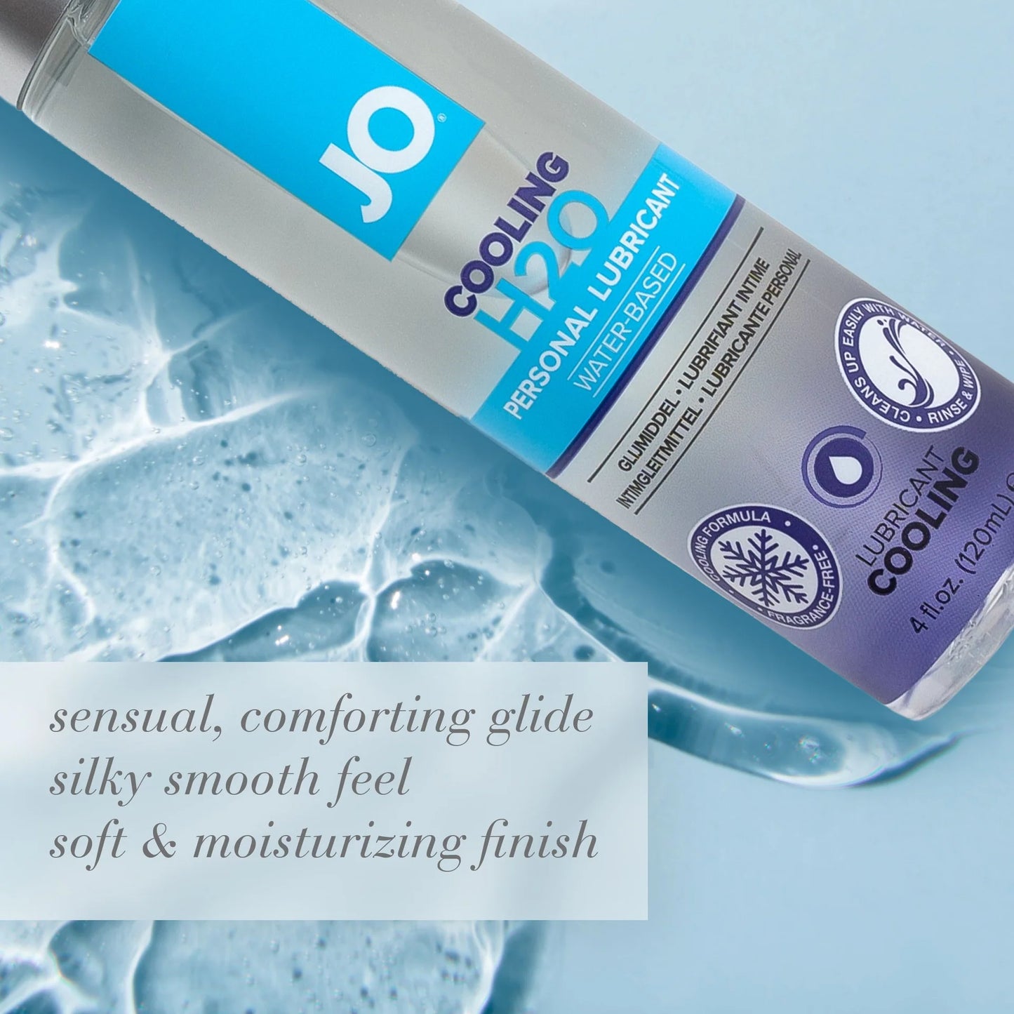JO H2O Cooling Water-Based Lubricant - Asst. Sizes Available