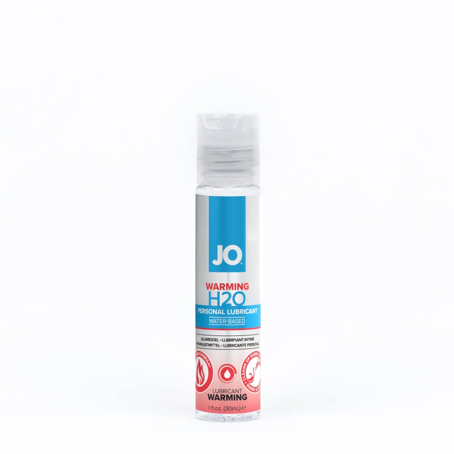 JO H2O Warming Water-Based Lubricant - Asst. Sizes Available