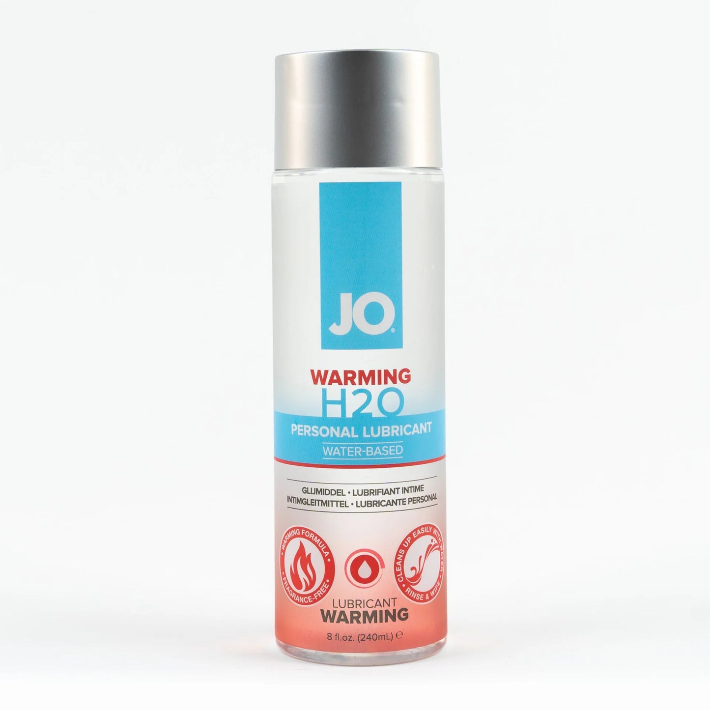JO H2O Warming Water-Based Lubricant - Asst. Sizes Available