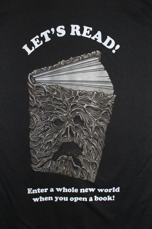 Evil Dead II Necronomicon Let's Read T-Shirt - Asst. Sizes