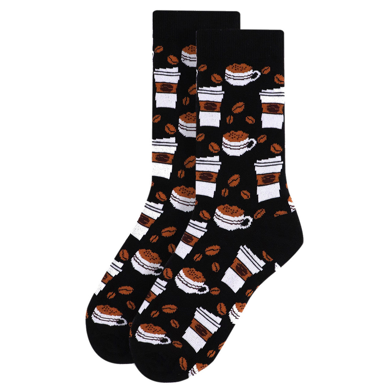 Parquet Women's Coffee Cups Novelty Socks