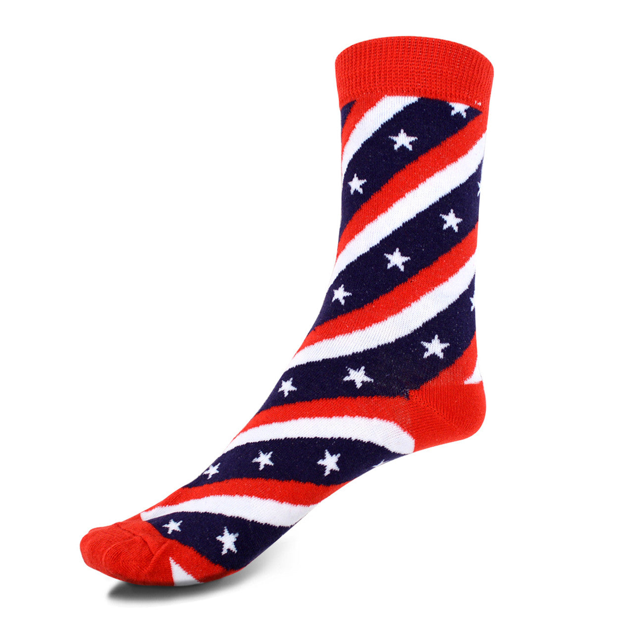 Parquet Women's American Flag Novelty Socks