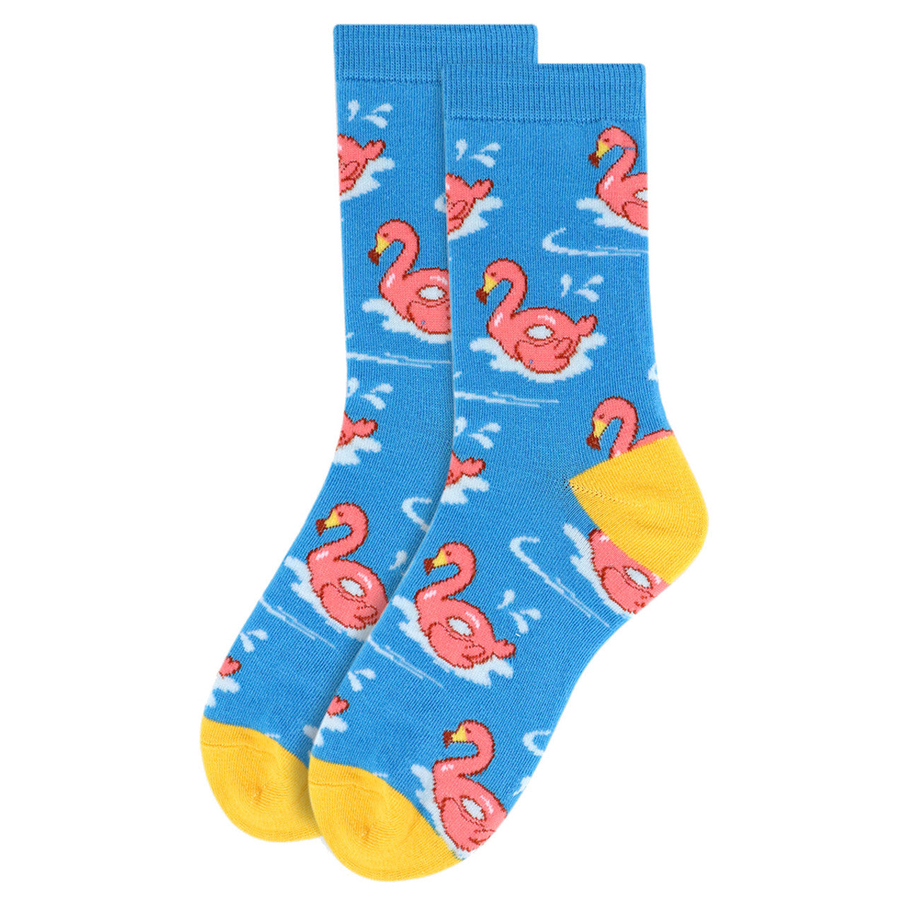 Parquet Women's Flamingo Tube Novelty Socks