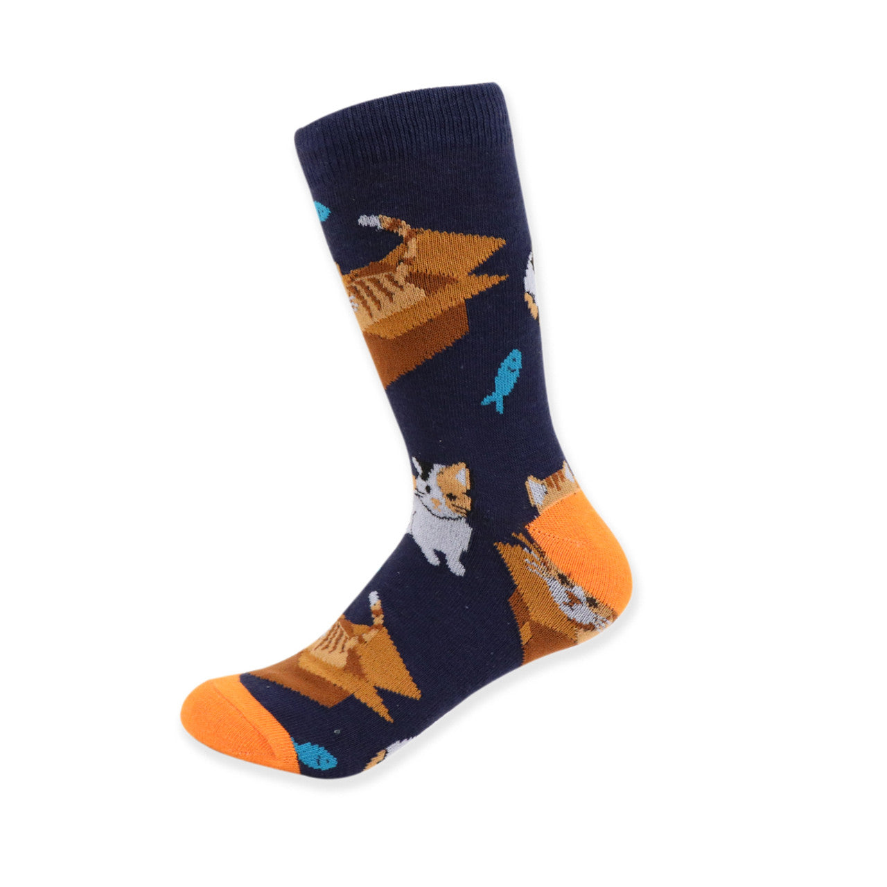 Parquet Women's Novelty Cat In The Box Socks