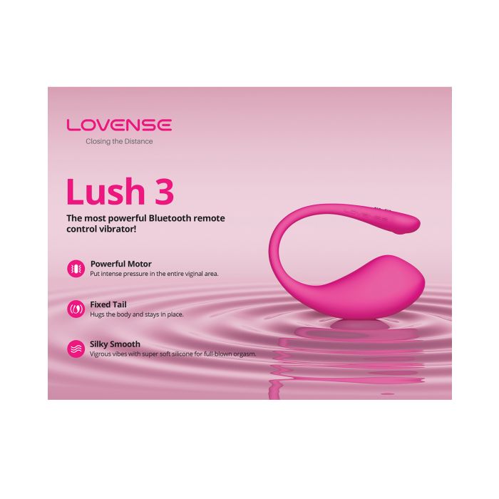 Lovense Lush 3 Bluetooth Capable Vibrating Egg
