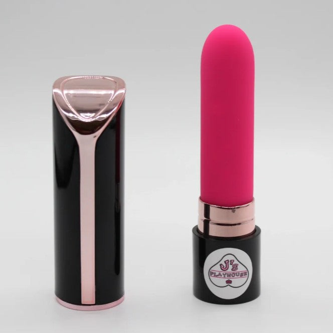 J's Playhouse® Hidden Playhouse Elegant Lipstick Rechargeable Vibrator - CLEARANCE