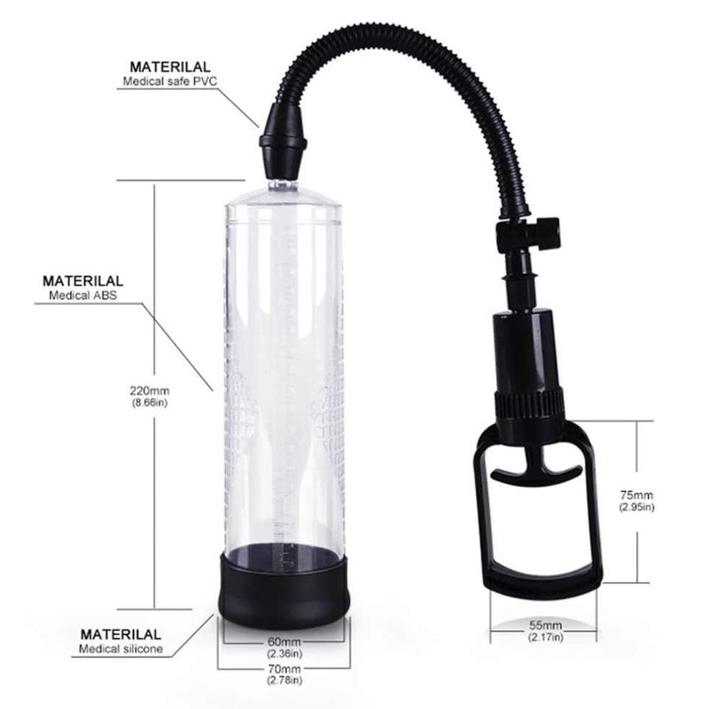 Men Power Up Penis Pump - Pull