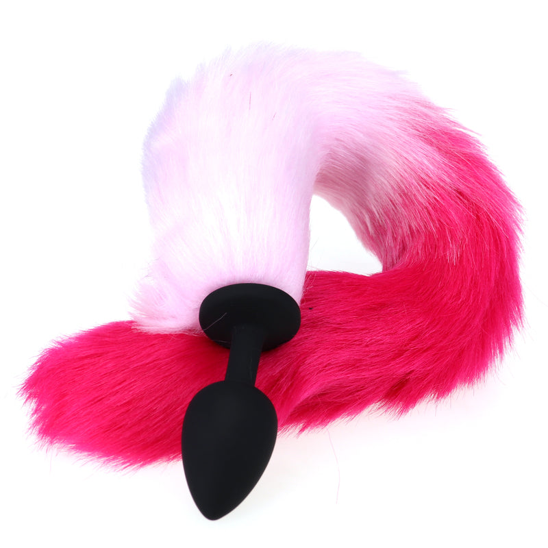 J's Playhouse® Maison Derriere Fox Plug Black Pink - Asst. Sizes Available