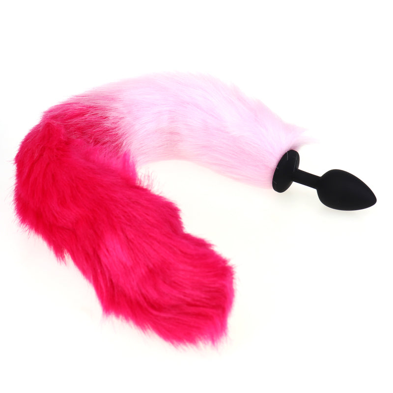 J's Playhouse® Maison Derriere Fox Plug Black Pink - Asst. Sizes Available