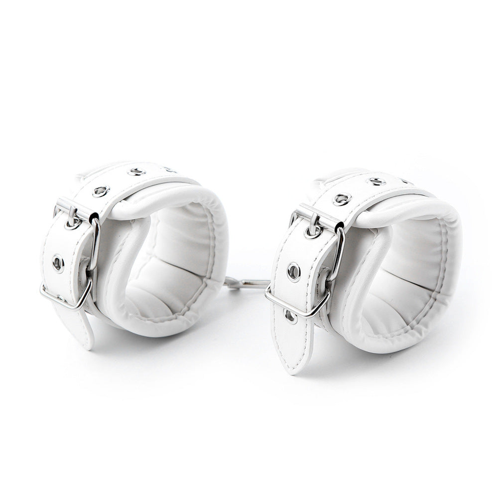 J's Playhouse® Show Me The Ropes White Wedding Bound - Ankle Cuffs