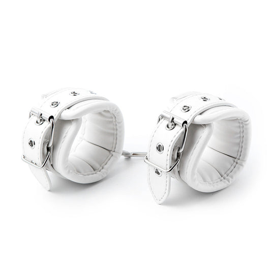 J's Playhouse® Show Me The Ropes White Wedding Bound - Ankle Cuffs