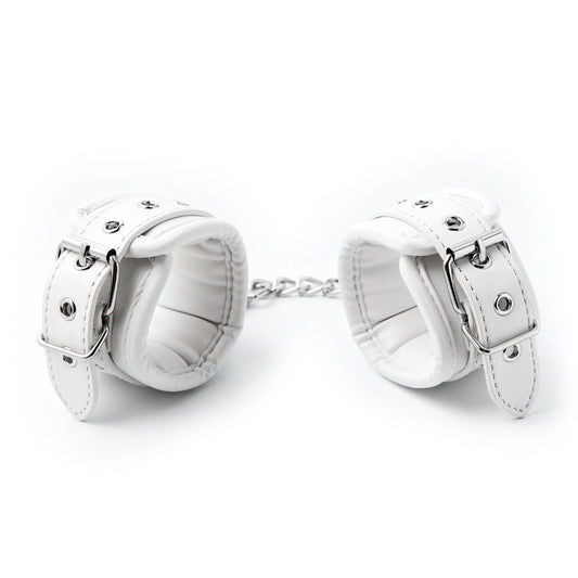 J's Playhouse® Show Me The Ropes White Wedding Bound - Wrist Cuffs