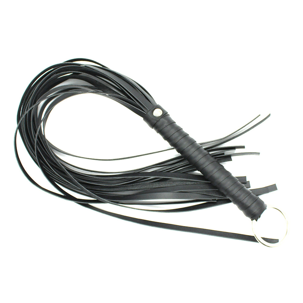 J's Playhouse® Show Me The Ropes Strap Whip - Black