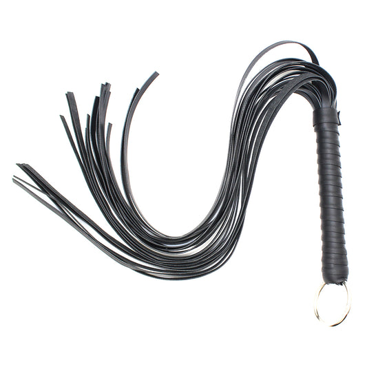 J's Playhouse® Show Me The Ropes Strap Whip - Black