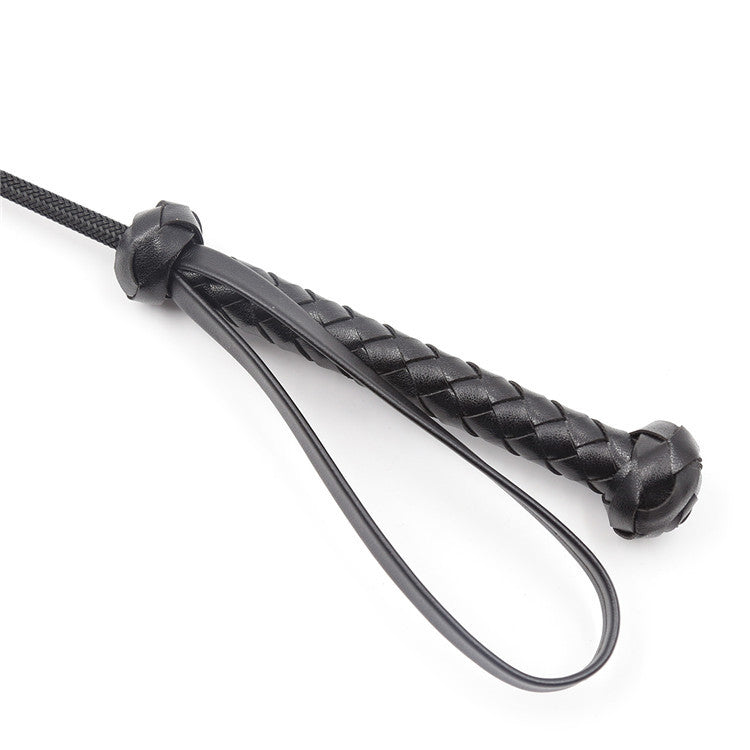 J's Playhouse® Show Me The Ropes Riding Crop w/Loop - Black