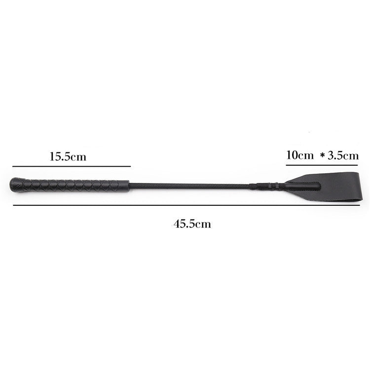 J's Playhouse® Show Me The Ropes Compact Riding Crop - Black