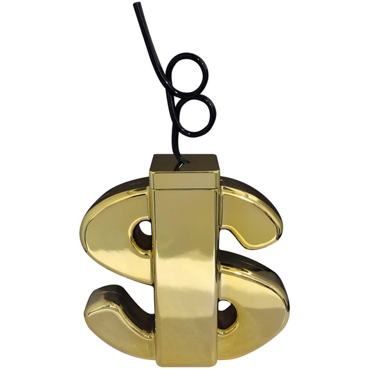 Dollar Sign Cup - Gold