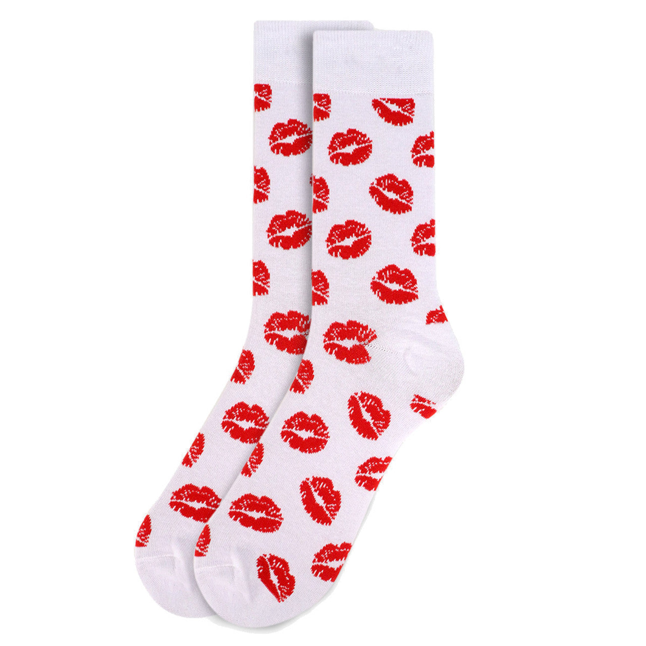 Parquet Men's Lips Novelty Socks - Pick Your Color