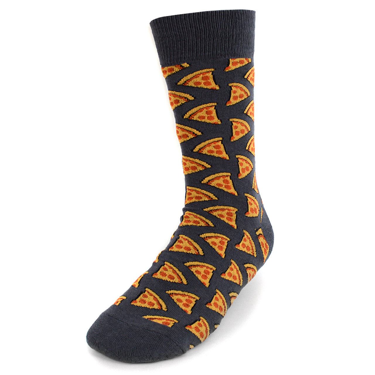 Parquet Men's Pepperoni Pizza Novelty Socks - Pick Your Color