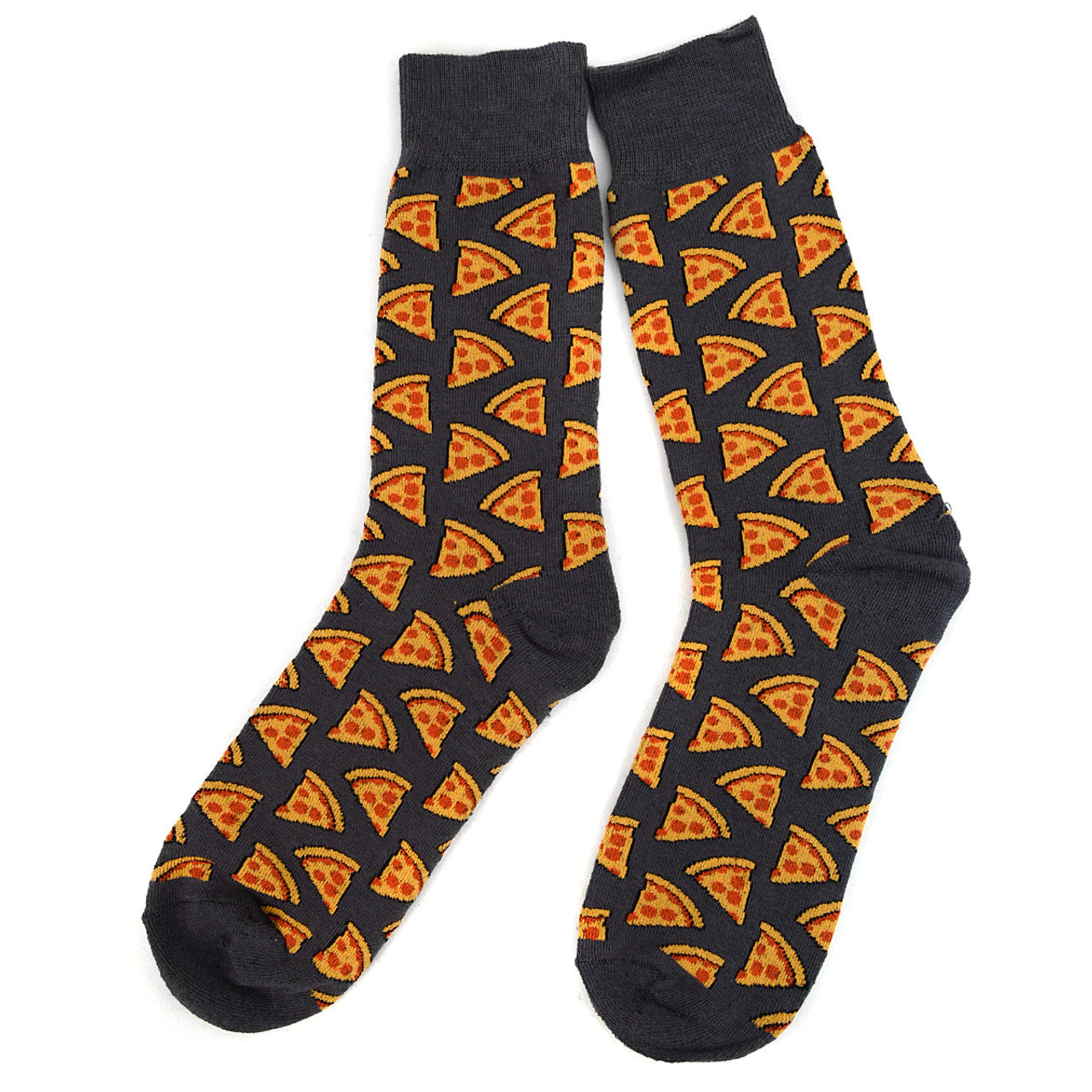 Parquet Men's Pepperoni Pizza Novelty Socks - Pick Your Color