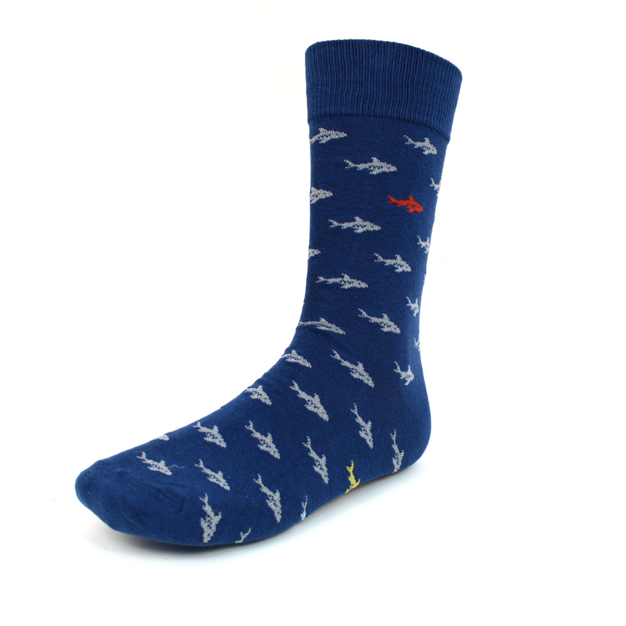Parquet Men's Shark Novelty Socks - Pick Your Color