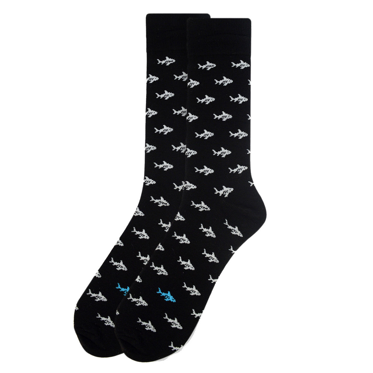 Parquet Men's Shark Novelty Socks - Pick Your Color