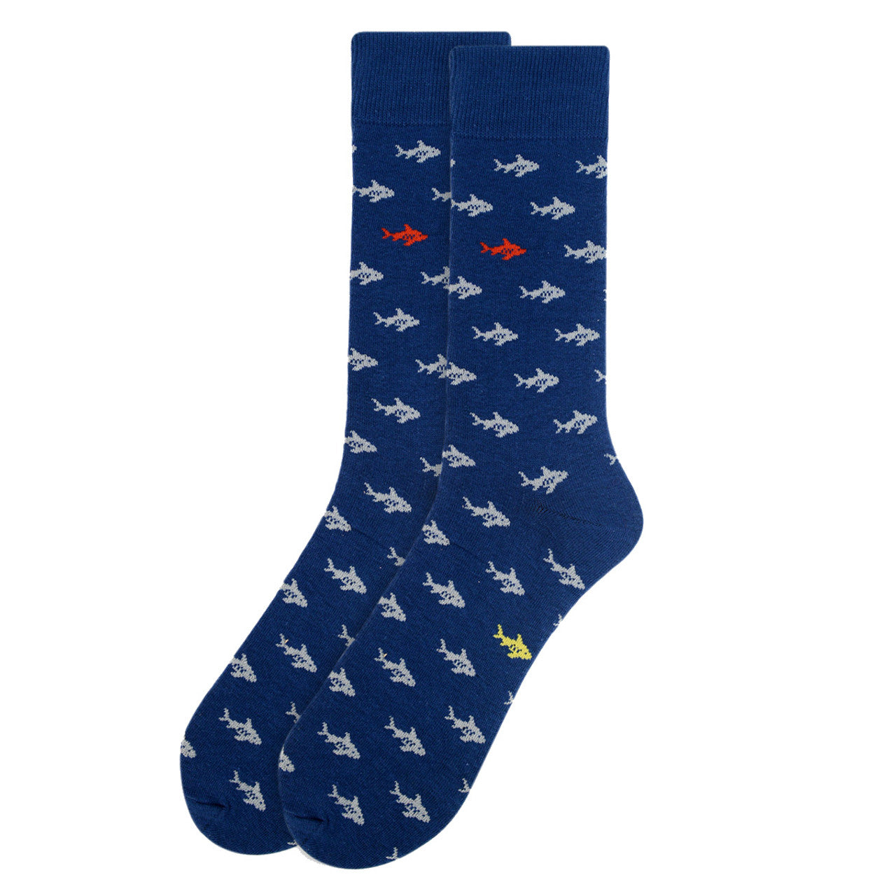 Parquet Men's Shark Novelty Socks - Pick Your Color