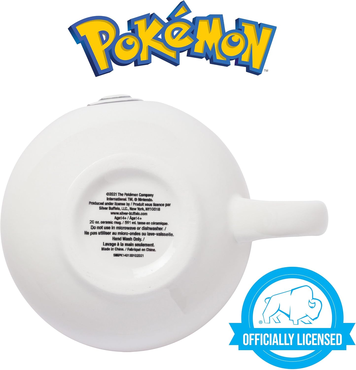 Nintendo Pokemon 20oz Pokeball Sculpted Mug SALE!