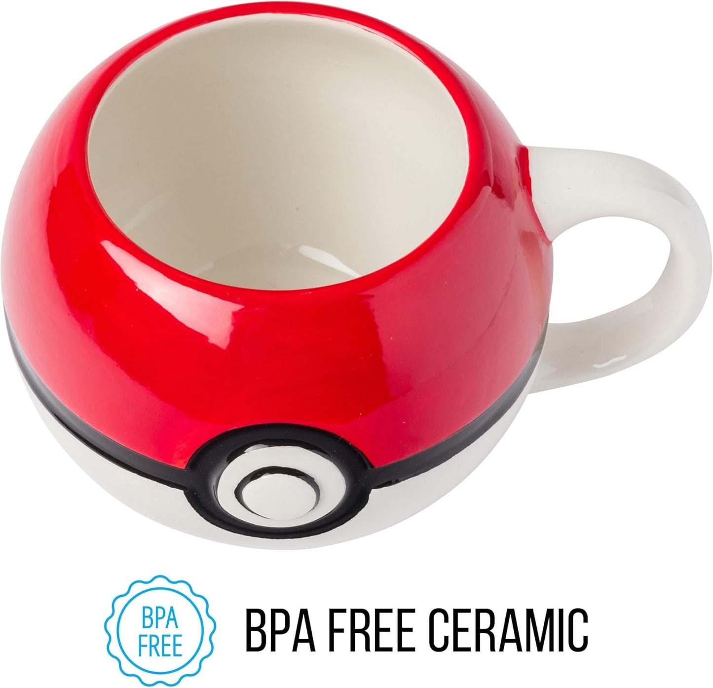 Nintendo Pokemon 20oz Pokeball Sculpted Mug SALE!