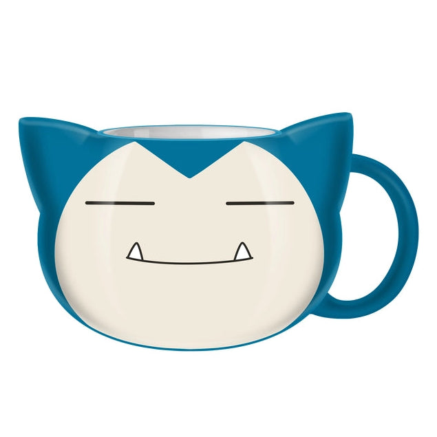 Pokemon Snorlax Face Ceramic 3D Sculpted Mug