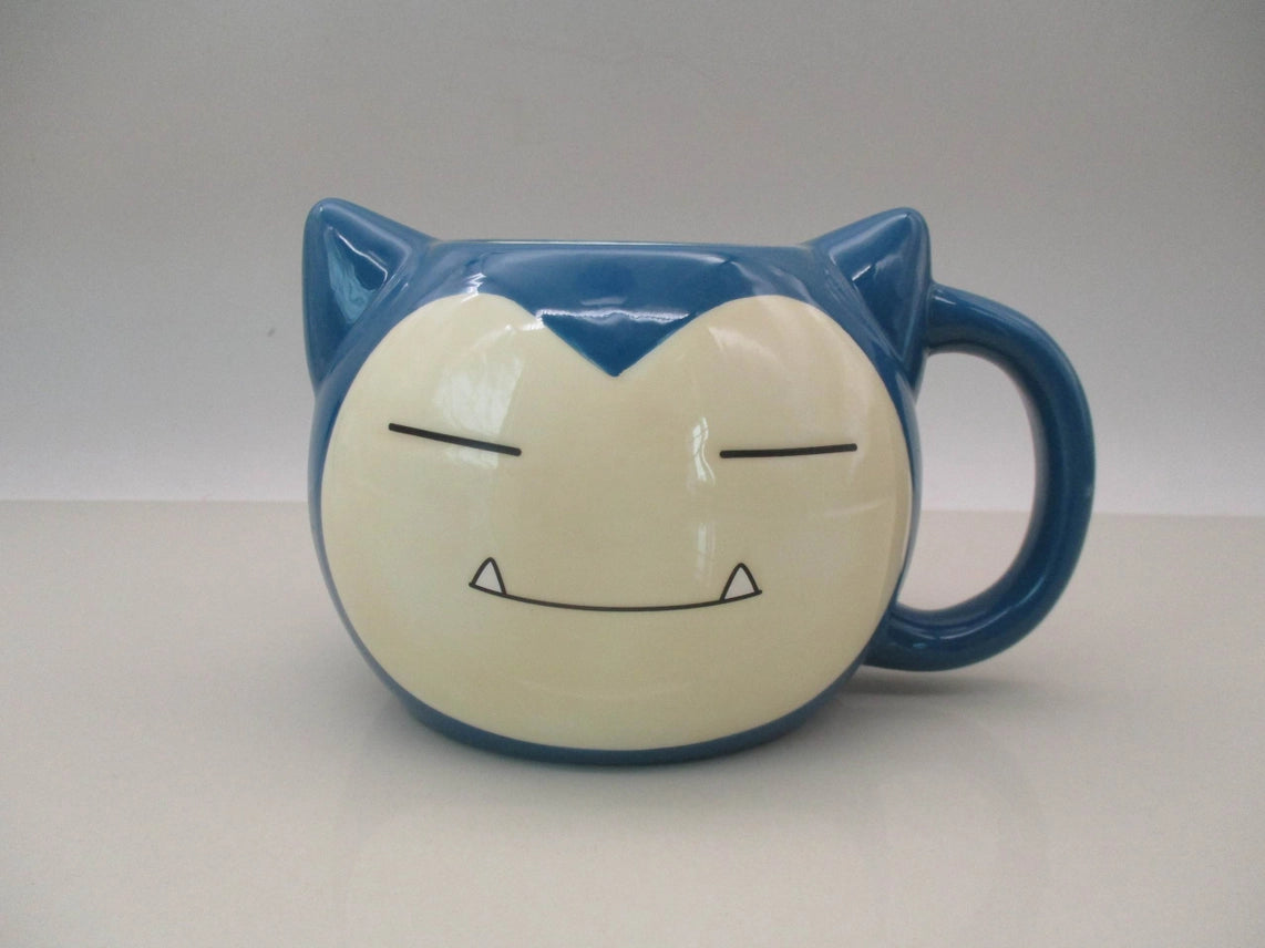 Pokemon Snorlax Face Ceramic 3D Sculpted Mug