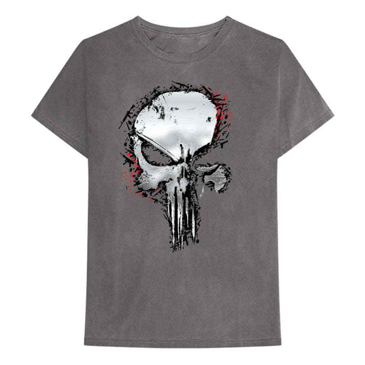 Marvel Punisher Metal Skull T-Shirt - Asst. Sizes