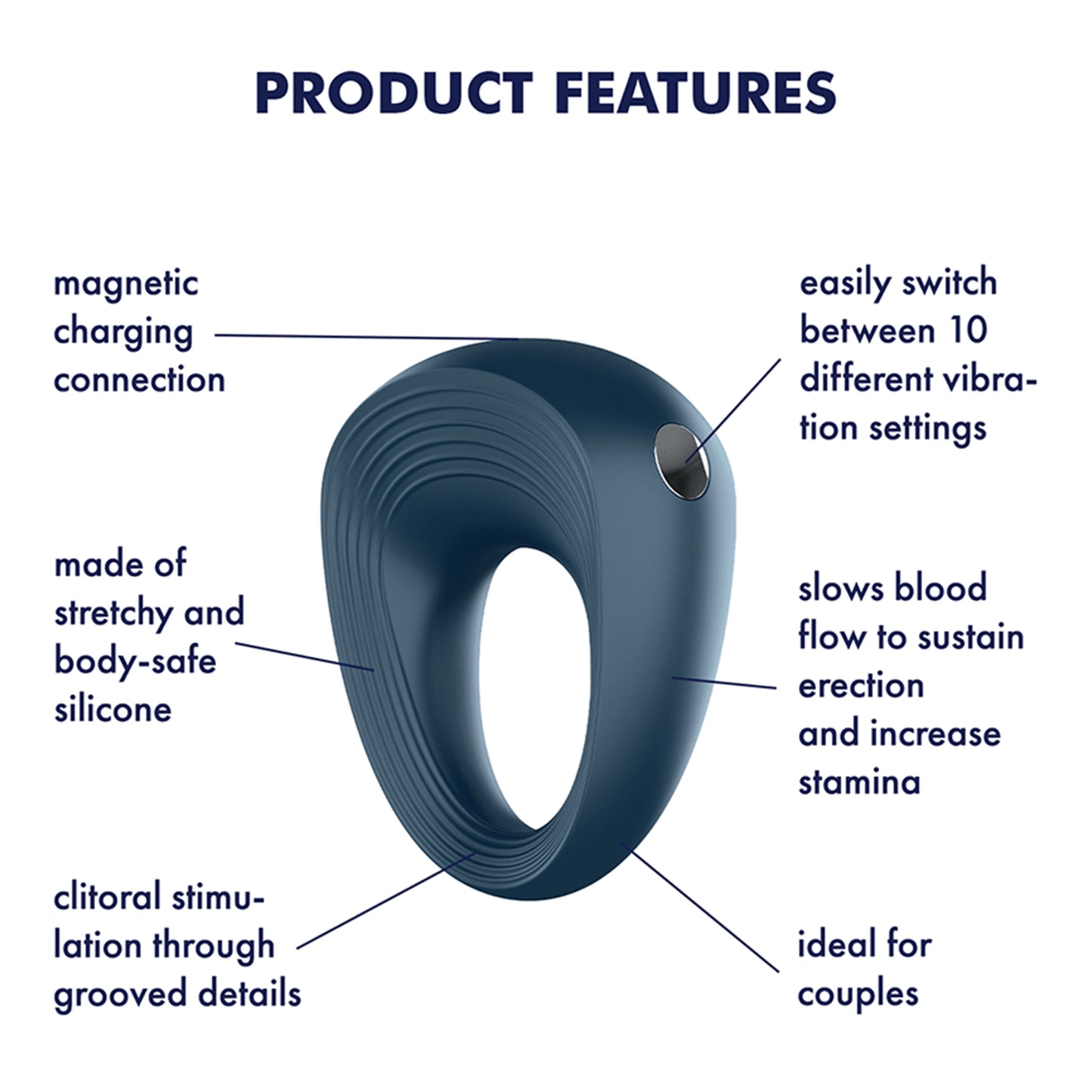 Satisfyer Power Ring Vibrating Ring - CLEARANCE