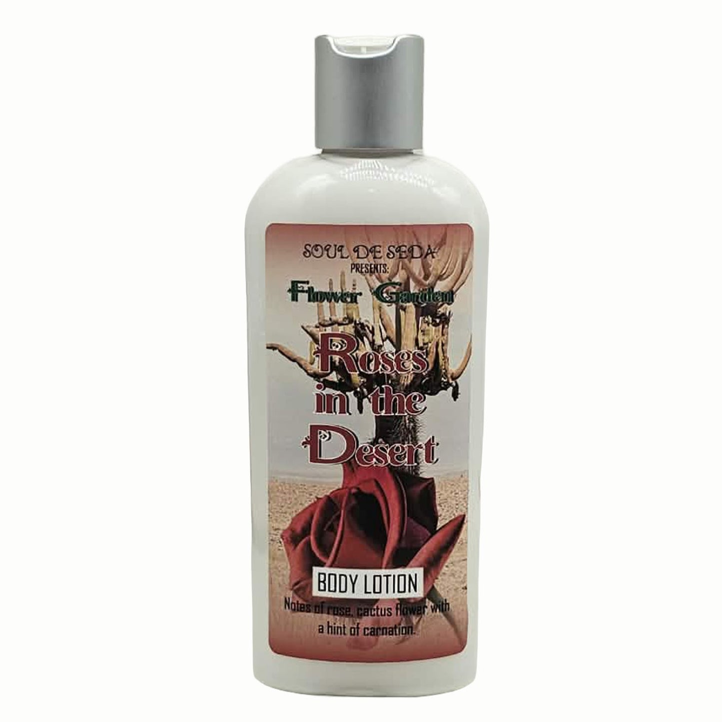 Soul De Seda Lotion Flower Garden Roses In Desert 8floz